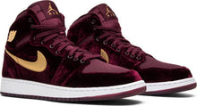 Load image into Gallery viewer, Nike Air Jordan 1 High Heiress GG &#39;Velvet&#39; Shoes Basketball Men Sale
