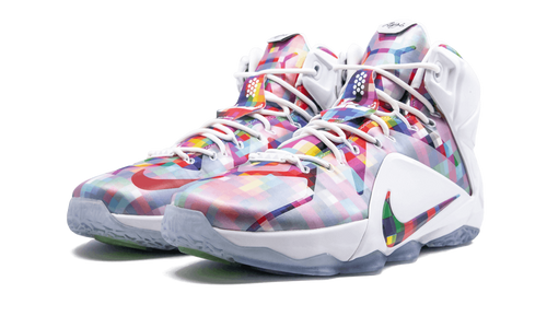 Nike Lebron 12 Ext Multi-color/unvrsty Red-white