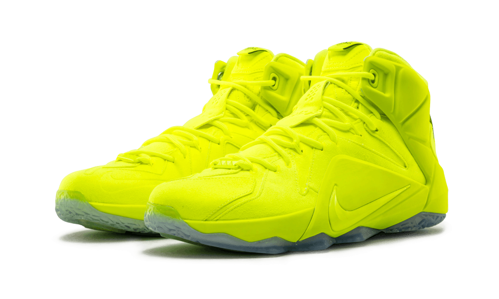 Nike Lebron 12 Ext Volt/volt-black