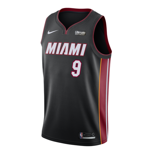 Kelly Olynyk Nike Miami Heat Icon Black Swingman Jersey  Black