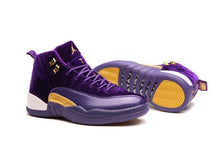 Load image into Gallery viewer, Nike Air Jordan 12 Retro Purple Velvet Shoes Basketball Men Sale