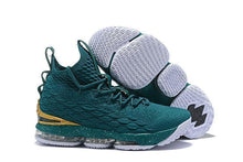 Load image into Gallery viewer, Nike Lebron XV 15 Dark Green Gold Men Shoes Sale Size US7,8,8.5,9,10,11,12
