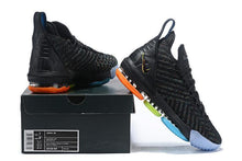 Load image into Gallery viewer, Nike Lebron XV 16 EP Black Blue Men Shoes Sale Size US7,8,8.5,9,10,11,12