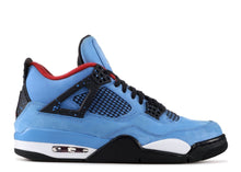 Load image into Gallery viewer, Nike Air Jordan 4 Retro Travis Scott &quot;CACTUS JACK&quot; Houston Oilers Blue Men Shoes Sale