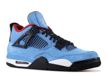 Load image into Gallery viewer, Nike Air Jordan 4 Retro Travis Scott &quot;CACTUS JACK&quot; Houston Oilers Blue Men Shoes Sale