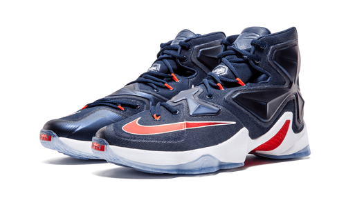 Nike Lebron 13 Mid Nvy/unvrsty Rd-white-brght