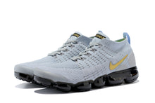 Load image into Gallery viewer, Nike Air Vapormax Flyknit 2 Grey Gold Shoes Sneakers Men Sale Size US 7, 8, 8.5, 9, 10, 11