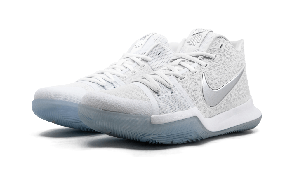 Nike Kyrie 3 White/chrome