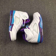 Load image into Gallery viewer, Nike Air Jordan 5 White Blue Purple Men Shoes Sale