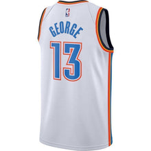 Load image into Gallery viewer, Oklahoma City Thunder Nike George Association Swingman Jersey  White