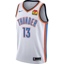 Load image into Gallery viewer, Oklahoma City Thunder Nike George Association Swingman Jersey  White