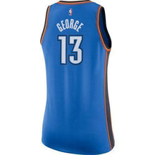 Load image into Gallery viewer, Oklahoma City Thunder Nike Women&#39;s George Icon Swingman Jersey  Blue