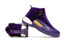 Load image into Gallery viewer, Nike Air Jordan 12 Retro Purple Velvet Shoes Basketball Men Sale