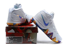 Load image into Gallery viewer, Nike Kyrie 4 &quot;NCAA TOURNAMENT&quot; White Men Basketball Shoes Sale Size US 7,8,8.5,9.5,10,11,12
