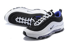Load image into Gallery viewer, Nike Air Max 97 Black White Blue Shoes Sale Size US 7, 8, 8.5, 9, 10, 11