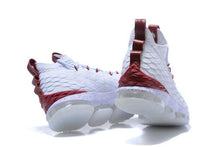 Load image into Gallery viewer, Nike Lebron XV 15 White Bordeaux Red Men Shoes Sale Size US7,8,8.5,9,10,11,12