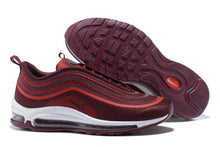 Load image into Gallery viewer, Nike Air Max 97 Ultra 17 Noble Red Wine Red White Men Shoes Sale Size US 7, 8, 8.5, 9, 10, 11