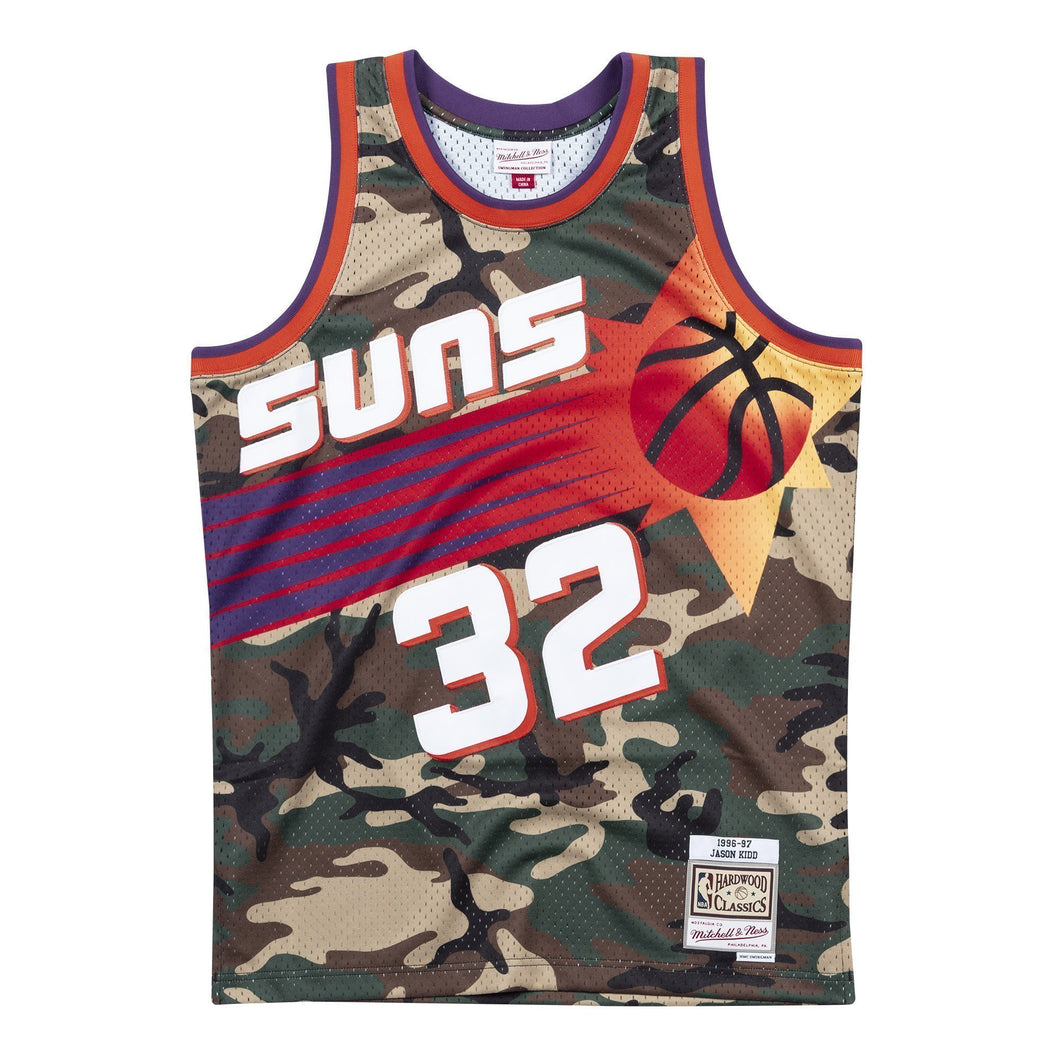 Nba Phoenix Suns Jason Kidd Mitchell & Ness Camo Swingman Jersey  Camo