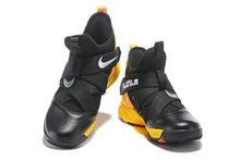 Load image into Gallery viewer, Nike Lebron Soldier XII 12 SFG EP Black Yellow Men Shoes Sale Size US7,8,8.5,9,10,11,12