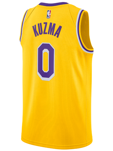Los Angeles Lakers Kyle Kuzma  Icon Edition Swingman Jersey  Gold