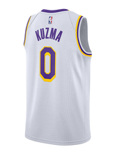Load image into Gallery viewer, Los Angeles Lakers Kyle Kuzma  Association Edition Swingman Jersey  White