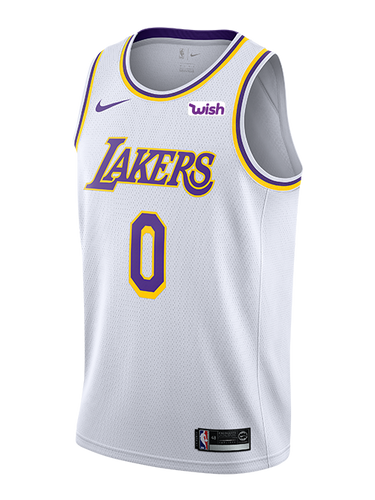 Los Angeles Lakers Kyle Kuzma  Association Edition Swingman Jersey  White
