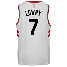 Load image into Gallery viewer, Raptors Adult Swingman Icon Jersey  Lowry  White
