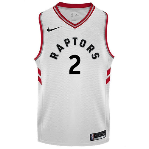 Raptors Adult Swingman Association Jersey  Leonard  White