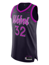 Load image into Gallery viewer, Minnesota Timberwolves City Edition KarlAnthony Towns Authentic Jersey  Black