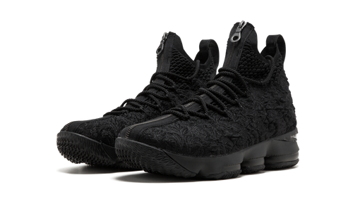 Nike Lebron 15 Perf Black/metallic Silver-black