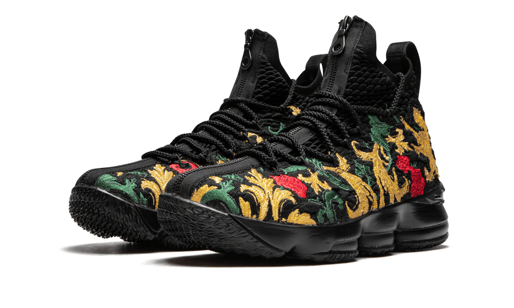 Nikelebron 15 Perf Black/black-multi-color