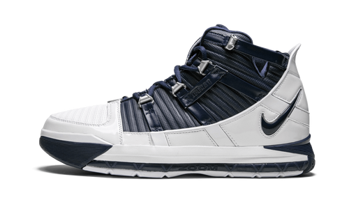 Nike Zoom Lebron 3 Qs White/midnight Navy