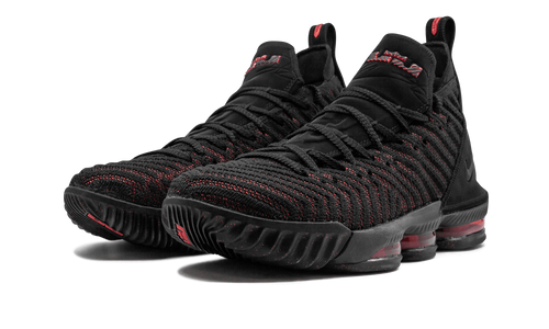 Nike Lebron Xvi Black/black-university Red