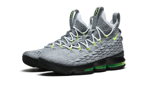 Nike Lebron 15 Ksa Cool Grey/volt-wolf Grey