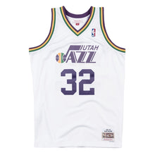 Load image into Gallery viewer, s Hardwood Classic Swingman Jersey  MensApparelJerseys  Utah Jazz  Malone Karl  HWC s  White
