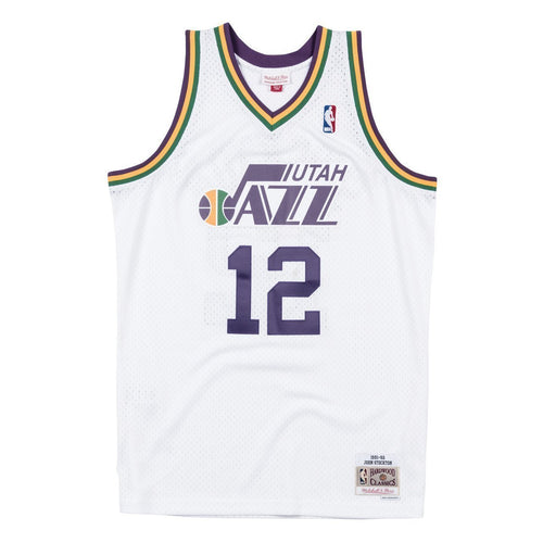 s Hardwood Classic Swingman Jersey  MensApparelJerseys  Utah Jazz  Stockton John  HWC s  White