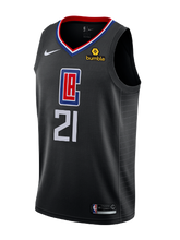 Load image into Gallery viewer, LA Clippers Patrick Beverley Statement Swingman Jersey  Black