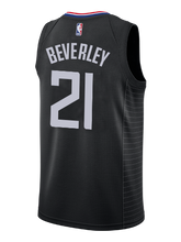 Load image into Gallery viewer, LA Clippers Patrick Beverley Statement Swingman Jersey  Black