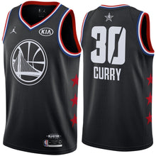 Load image into Gallery viewer, NBA AllStar Edition Stephen Curry # Men&#39;s Jordan Swingman Jersey  Black