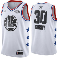 Load image into Gallery viewer, NBA AllStar Edition Stephen Curry # Men&#39;s Jordan Swingman Jersey  White