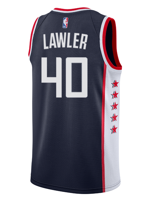 LA Clippers Ralph Lawler City Edition Swingman Jersey  Navy
