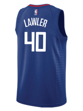 Load image into Gallery viewer, LA Clippers Ralph Lawler Icon Swingman Jersey  Blue