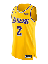 Load image into Gallery viewer, Los Angeles Lakers Lonzo Ball Icon Edition Authentic Jersey  Gold