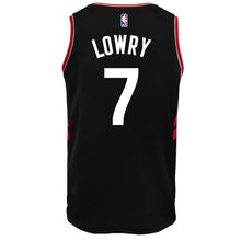 Load image into Gallery viewer, Raptors Adult Swingman Statement Jersey  Lowry  Black