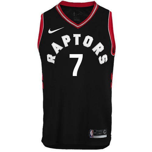 Raptors Adult Swingman Statement Jersey  Lowry  Black