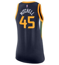 Load image into Gallery viewer, Icon Swingman Jersey  WomensApparelJerseys  Utah Jazz  Mitchell Donovan  Primary  Navy