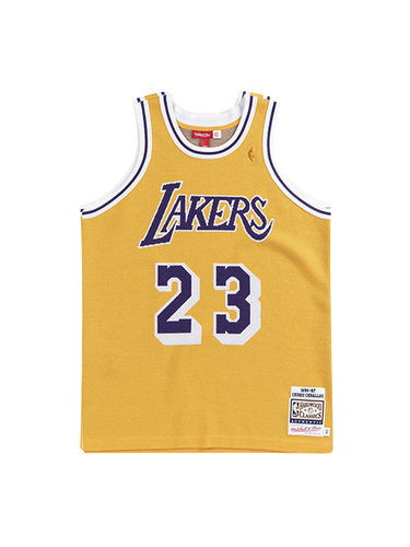 Los Angeles Lakers Ceballos Merino Knit Jersey  Gold