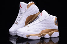 Load image into Gallery viewer, Nike Air Jordan Men 13 Retro White/Gold Basketball Men