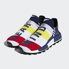 Load image into Gallery viewer, Pharrell Williams Bbc Hu Nmd Shoes Cloud White / Scarlet / Dark Blue Adidas