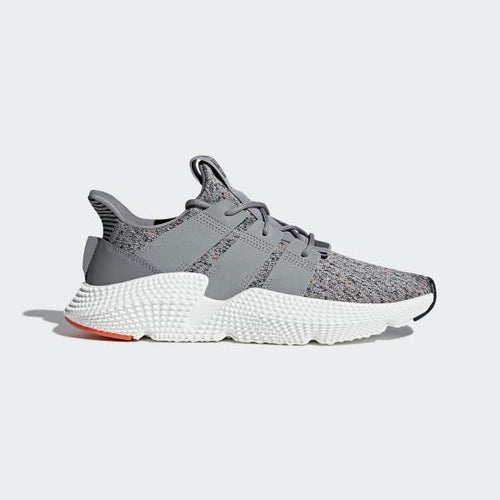 Prophere Shoes Grey Three / Cloud White / Solar Red Adidas
